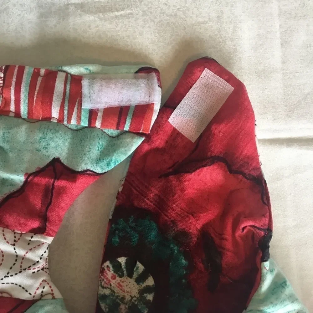 3/$25 or $12 ea. NWT Handmade Quilted Reversible Baby Bib